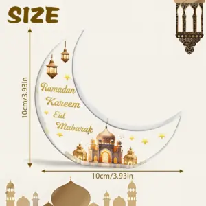Ramadan Eid Crescent Moon Decor DM-512 9 S4710dcc95c014e44a0851d25a0e83f1fc