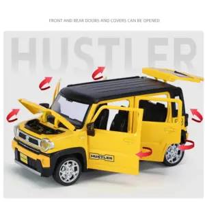 Detailed 1:22 Suzuki Hustler SUV Miniature Model 13 S47122b55d83d4bddb9bd58669113b7a9V