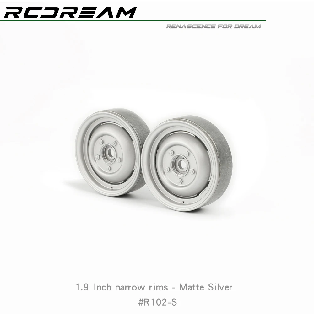 Vintage 1.9-Inch Narrow RC Wheels 3 Vintage 1.9-Inch Narrow RC Wheels - Image 3