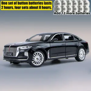 1:24 HONG QI H9 Luxury Sedan Model 16 S47246467e3ba41d79b47601344178d1fn