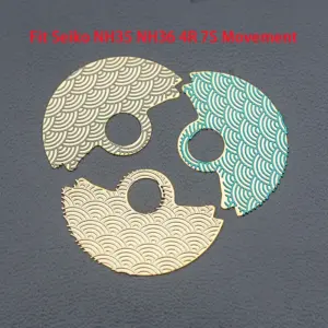 Vibrant Japanese Wave Watch Rotor for SKX007 11 S47340e91db0d4f68849cbba45c916e1a9