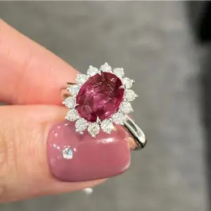 Elegant Silver Ring with Red and Blue Zircon 9 S473c01e0e3064897a2b0dd08a1ddacafm