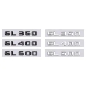 Mercedes-Benz GL Badge Sticker for Models GL350 GL400 GL500 13 S474f878cfd614f6b94e2df4fbc1b9aedM