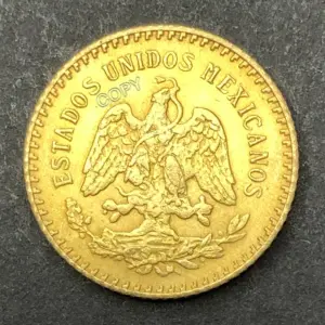 Vintage 1945 Mexican Copper Challenge Coin 6 S477149686f504414958da879eef9e1b81