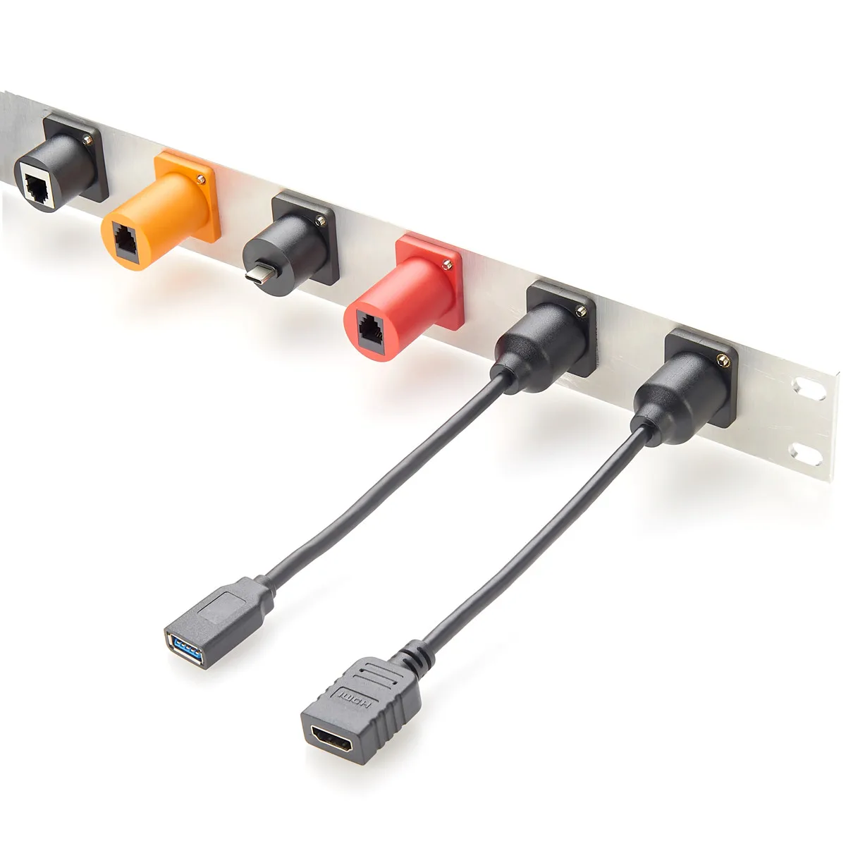 Panel Mount HDMI Extender 1080p 1.4, Black 5 Panel Mount HDMI Extender 1080p 1.4, Black - Image 5