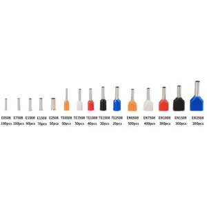 Electrical Crimp Terminal Kit with 2,340 Connectors 7 S4777039c6aa34698873bce4038c737b0y