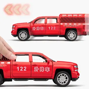 Vibrant Yellow Emergency Rescue Vehicle Model 15 S477e5958a67d4c10a0f3bc5fed24e124l