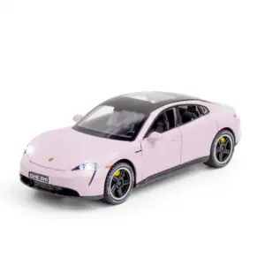 White Porsche Taycan Coupe Model 1:32 Diecast 13 S478ff1f8b40e4838a71a4f62bc05cc05l