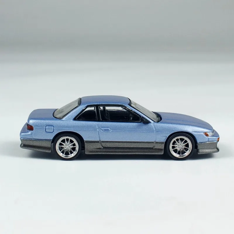 Blue Nissan Silvia S13 Diecast Model Car 1:64 Scale 3 Blue Nissan Silvia S13 Diecast Model Car 1:64 Scale - Image 3