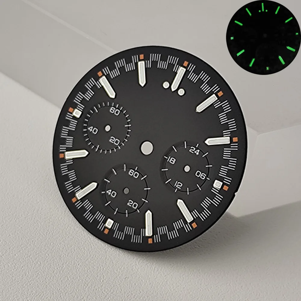 Blue/Green 32.5mm Watch Dial for VK63 Model 10 Blue/Green 32.5mm Watch Dial for VK63 Model - Image 10