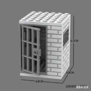 Mini Jail Prison Block Building Set for Kids 9 S47a9908e4f644115ace0fe1b482ba5bb3