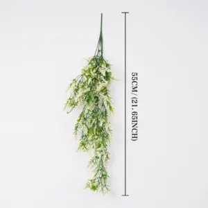 Artificial Pink Flower Vine Garland for Decor 12 S47a9db2ef0c24d608bce22a6c8cfb555q