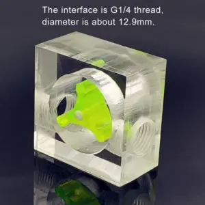 PC Water Flow Meter with G1/4 Thread 15 S47ac234651624e538092cfcc2a05280dY