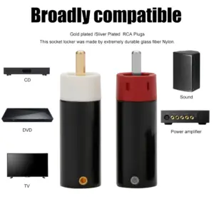 Premium RCA Plugs Set for Audio and Video 13 S47b2000be4af44ba81cd778af6b1c8f86