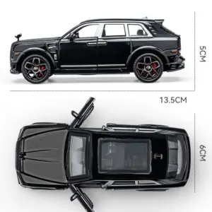 Luxury Black Rolls Royce Cullinan SUV Model 1:36 Scale 13 S47b2a348acba458aa27c18a1a8764d50G