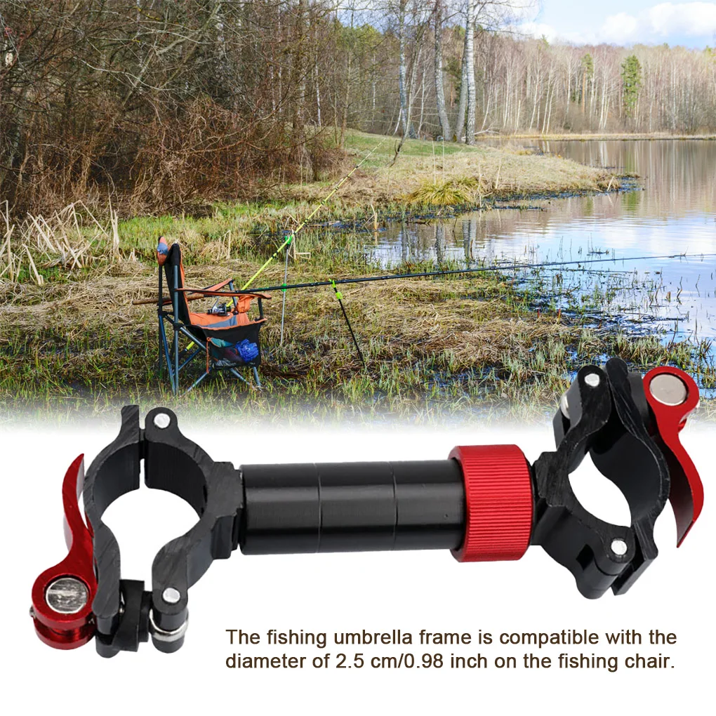 Aluminum Fishing Umbrella Holder for Chairs 2 Aluminum Fishing Umbrella Holder for Chairs - Image 2