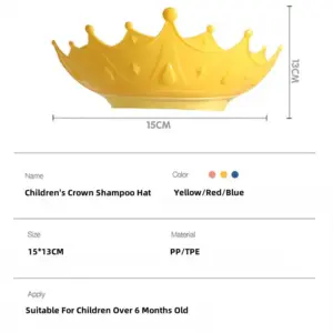 Bright Yellow Silicone Shower Hat for Kids 8 S47cb48280d3b461a8a5c38d7d4006433O