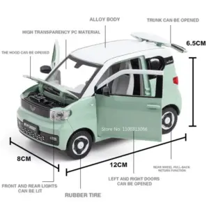 1:24 Wuling MINI EV Diecast Model 12 S47ce15b40be44b63ab134d693e991d94q 1