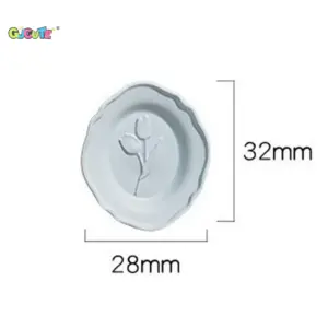 Miniature Dollhouse Food Plate Set with Floral Design 15 S47d208c4b0ae4a39bc668e21e6b4c0bas