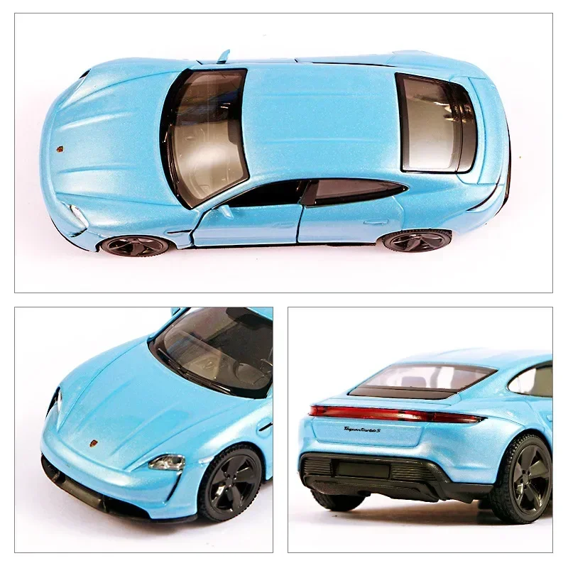 1:36 Scale Porsche Taycan Diecast Model 3 1:36 Scale Porsche Taycan Diecast Model - Image 3