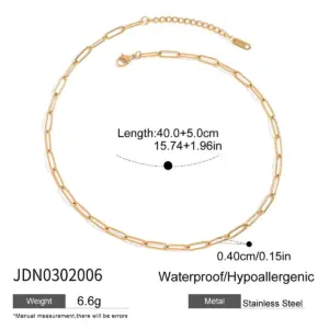 Gold Stainless Steel Sunflower Necklace 15 S48128724f30c4eb388acd036f7a86bf5V