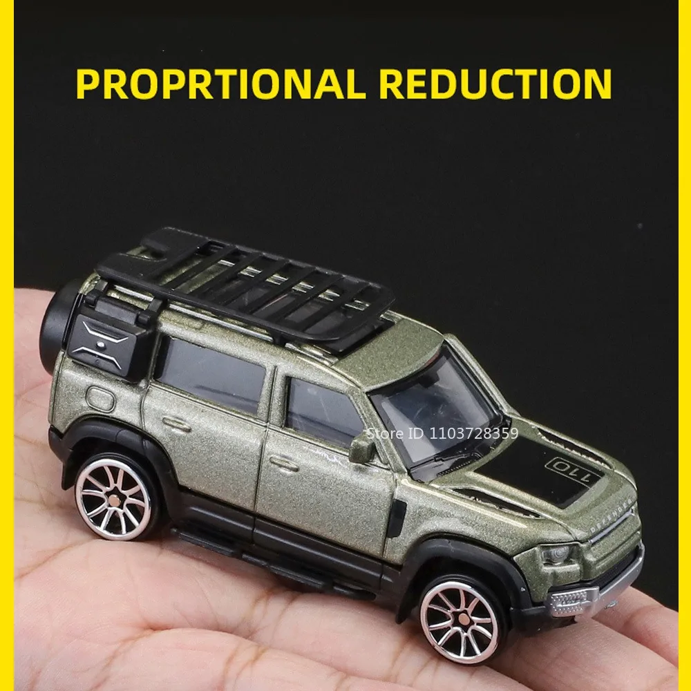 Land Rover Defender 1:64 Scale Diecast Toy 2 Land Rover Defender 1:64 Scale Diecast Toy - Image 2