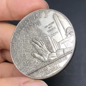 Vietnam Memorial Copper Commemorative Coin 38mm 9 S481ae00e9feb47bfabbbc8eff9fb9126E