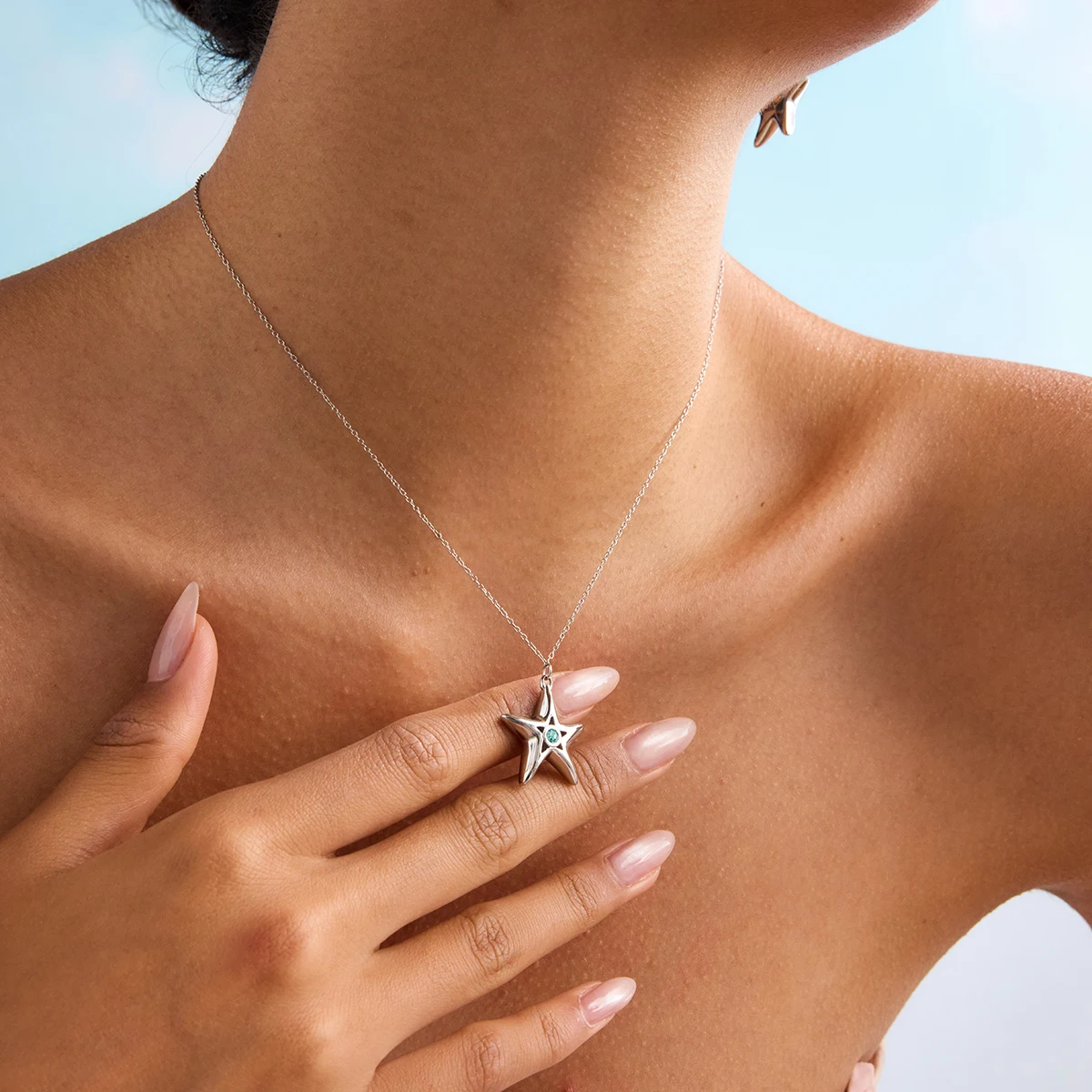 Stainless Steel Pentagram Pendant Necklace 5 Stainless Steel Pentagram Pendant Necklace - Image 5