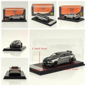 Black 1:64 RS6 Wagon Diecast Model 17 S4823824c4f0e40768cb9bc477d981e7ff