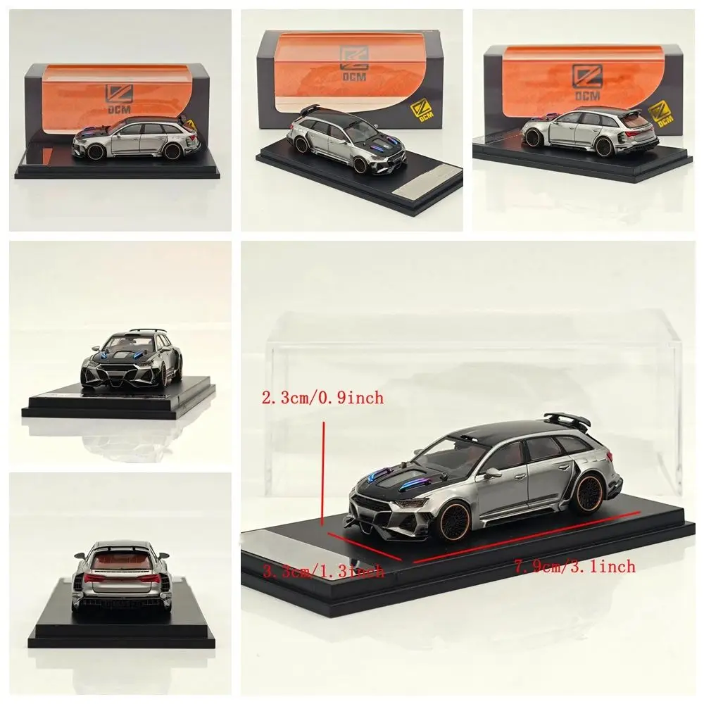 Black 1:64 RS6 Wagon Diecast Model 9 Black 1:64 RS6 Wagon Diecast Model - Image 9
