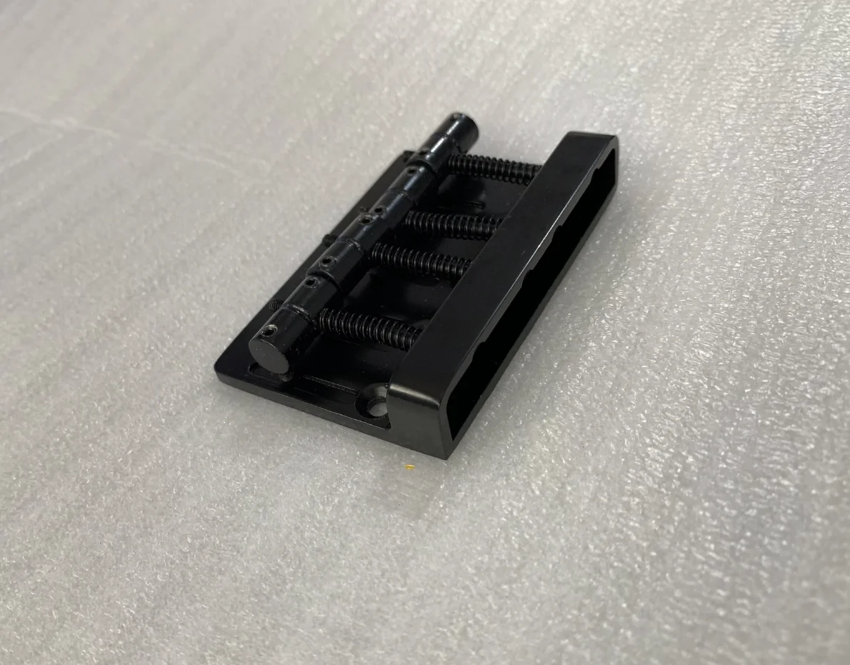 4-String Electric Bass Tailpiece and Bridge 2 4-String Electric Bass Tailpiece and Bridge - Image 2