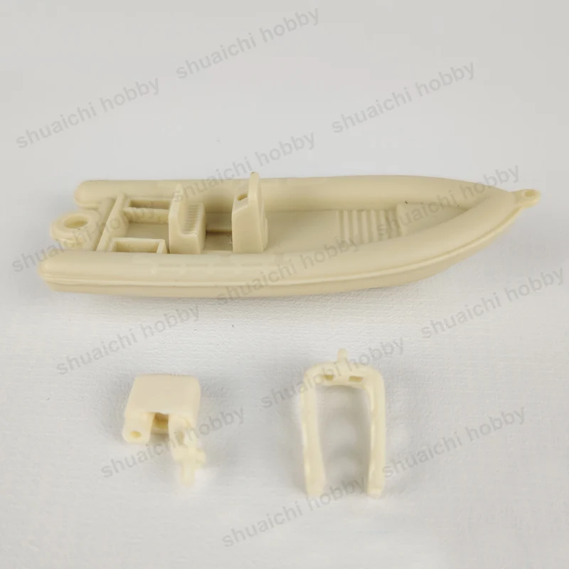 Resin Assault Boat Model Set (5 pcs) 3 Resin Assault Boat Model Set (5 pcs) - Image 3