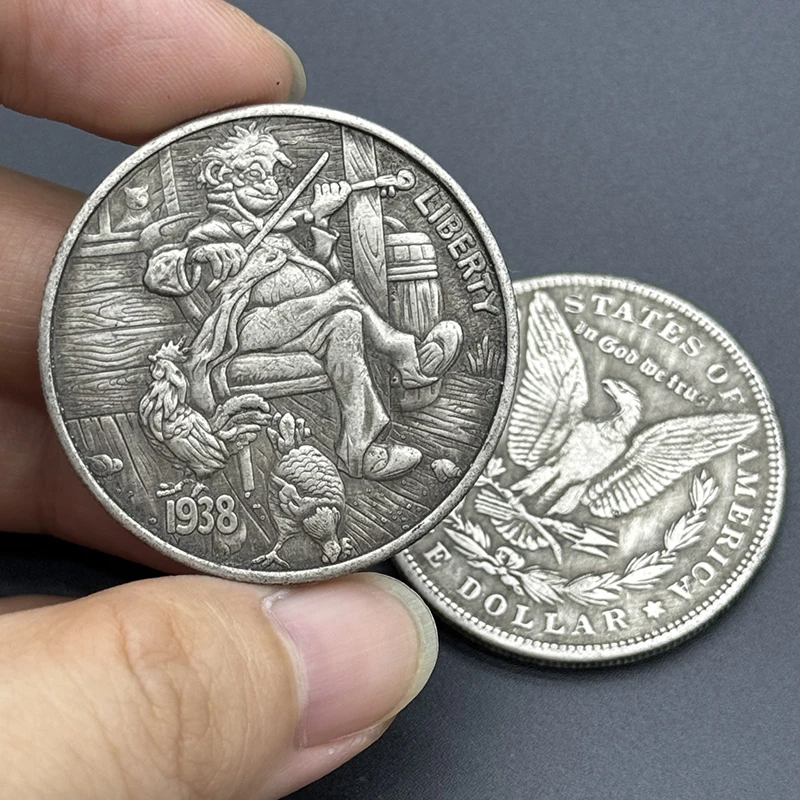 Vintage Copper Commemorative Coin Display 8 Vintage Copper Commemorative Coin Display - Image 8