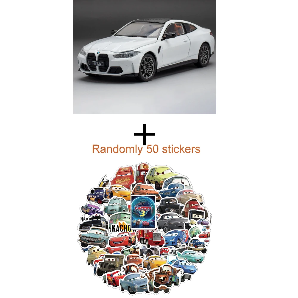 Yellow BMW M4 G82 1:23 Scale Model Car 7 Yellow BMW M4 G82 1:23 Scale Model Car - Image 7