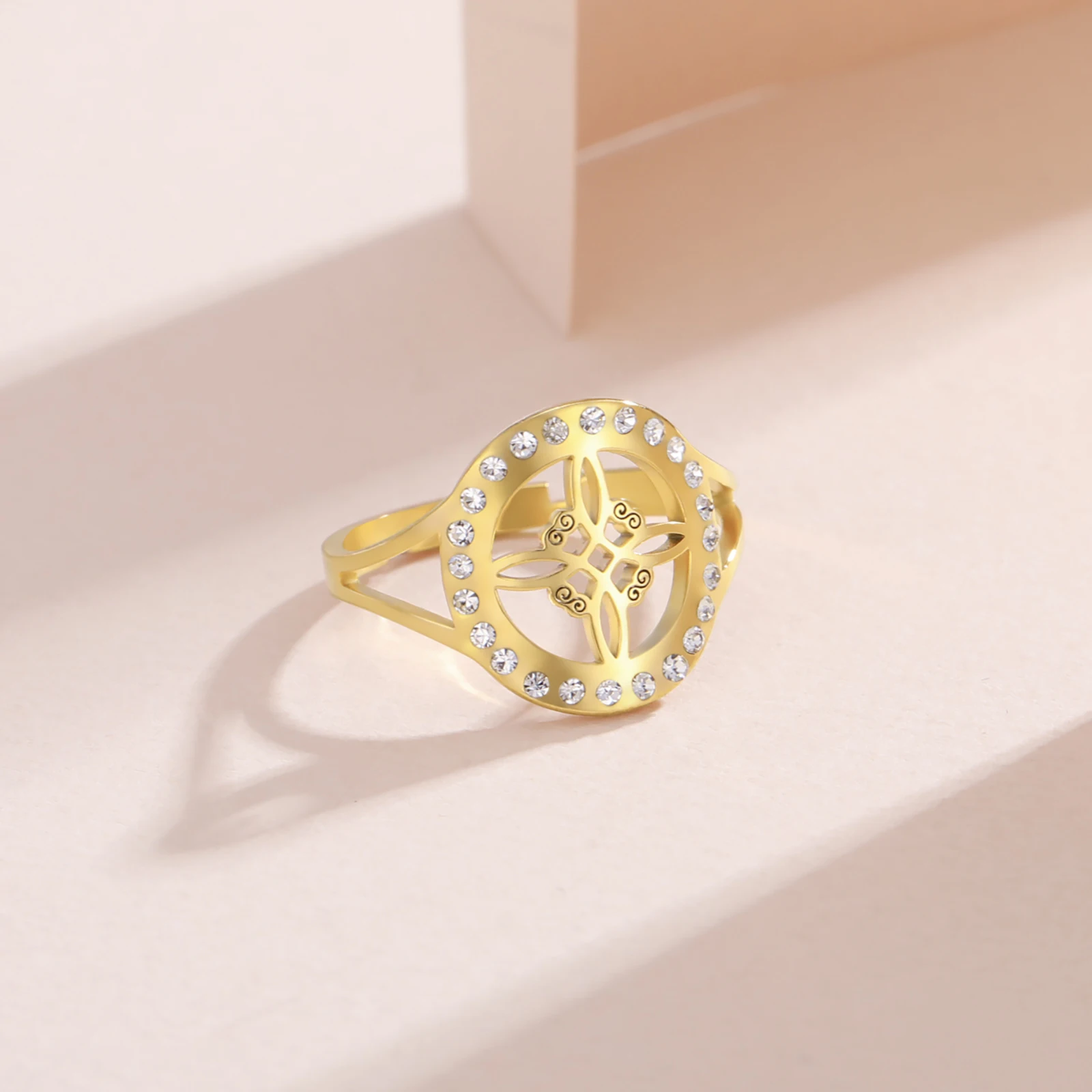 Elegant Adjustable Witch Knot Ring 4 Elegant Adjustable Witch Knot Ring - Image 4