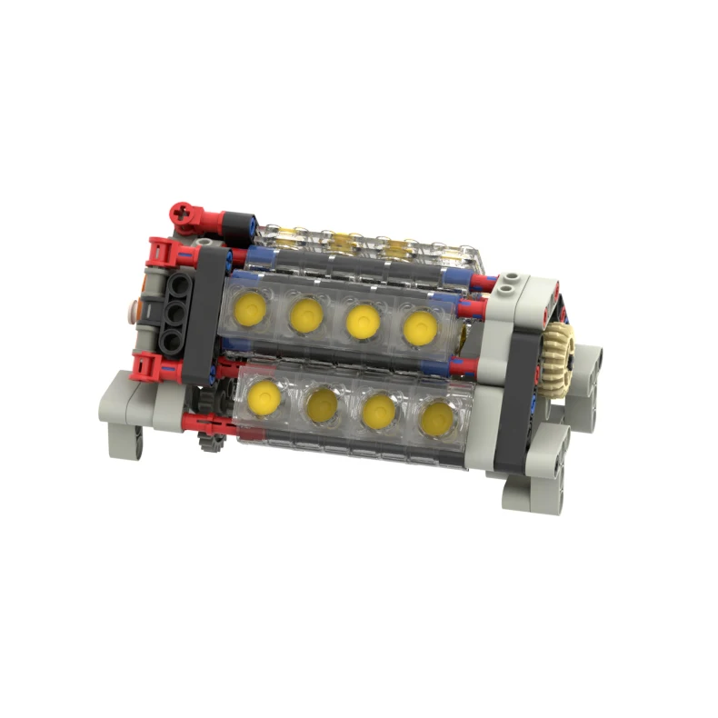 V16 Engine Transmission Model Kit 7 V16 Engine Transmission Model Kit - Image 7