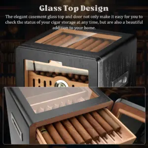 Sleek Black Cigar Humidor Cabinet 11 S486ce91f208d4b49bfacc6311ebd6b86S