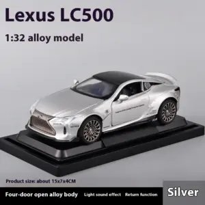 1:32 Scale Lexus LC500 Diecast Model 16 S48725dcd82904bc2a52a723e05d01092N