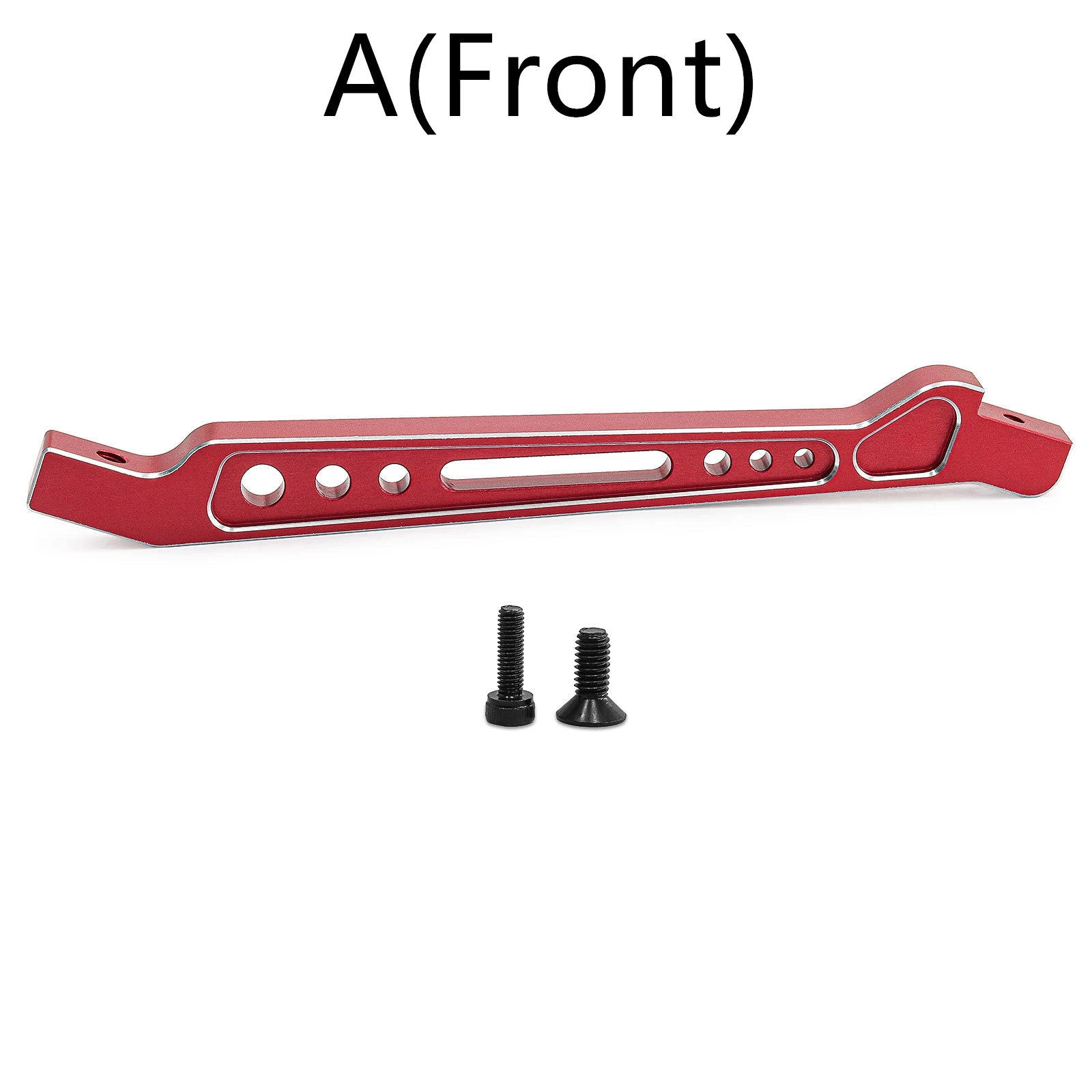 Red Aluminum Chassis Brace Set for ARRMA 1/8 6S Models 6 Red Aluminum Chassis Brace Set for ARRMA 1/8 6S Models - Image 6