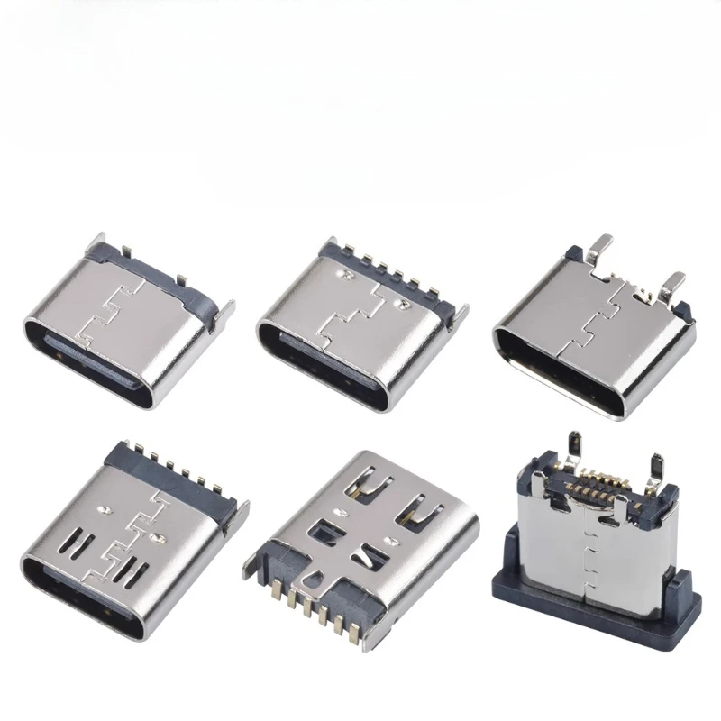 Set of 10 USB Type-C Female Ports for DIY Projects 2 Set of 10 USB Type-C Female Ports for DIY Projects - Image 2