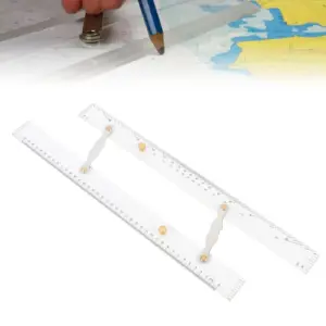 Marine Parallel Ruler 450mm Acrylic for Navigation