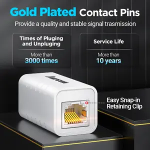 High-Speed Ethernet RJ45 Coupler 10Gbps 12 S489a3f14370446a78570d0d4868b5c4dv