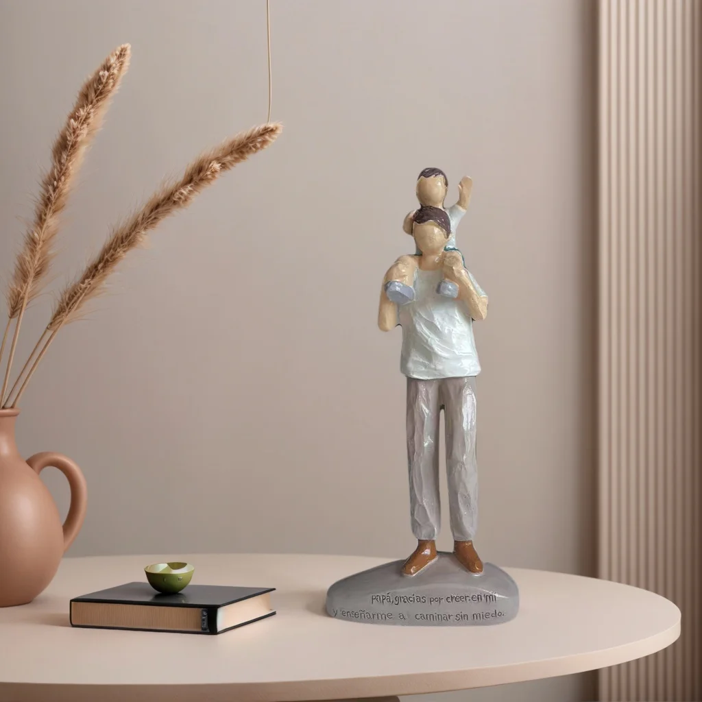 Family Bond Resin Sculpture 15cm 6 Family Bond Resin Sculpture 15cm - Image 6