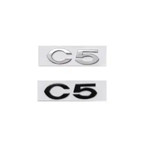 Citroen C5 3D Badge Set in Chrome & Black 13 S48ca9ae2d70d4433a67df5bc8e5ae327Q