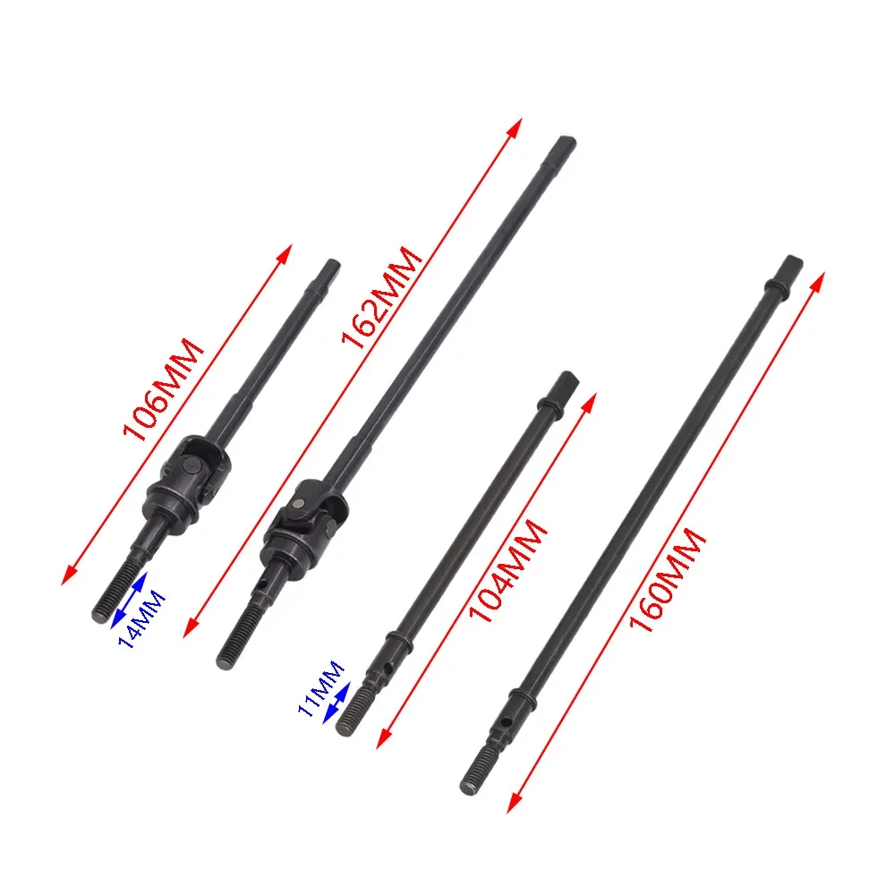 Steel Drive Shaft Set for RC Wraith RR10 2 Steel Drive Shaft Set for RC Wraith RR10 - Image 2