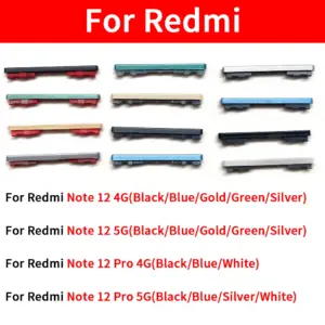 Redmi Note 12 Power & Volume Button Set 11 S48ddc64655304090bed9c1e41fad2c1eT