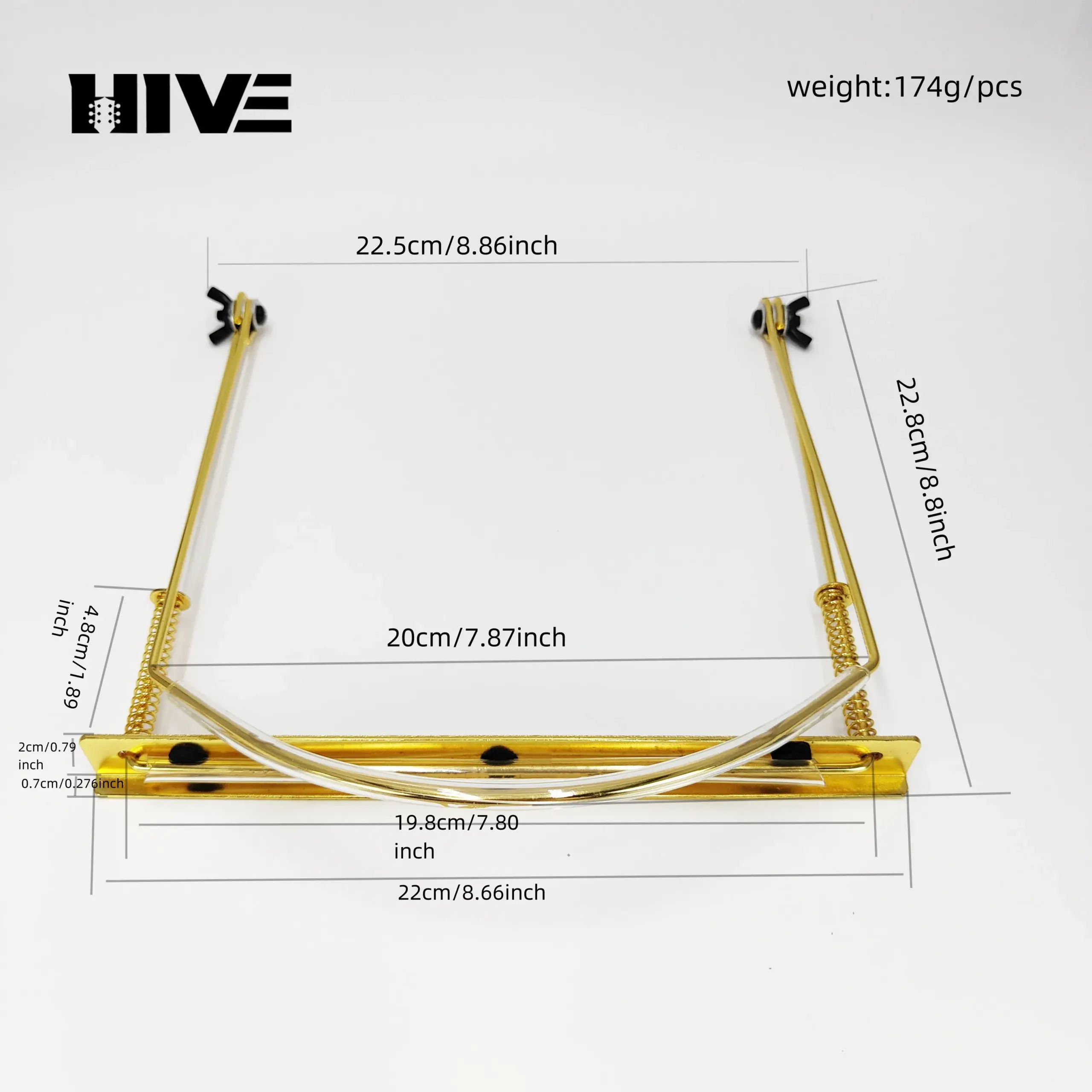 24-Hole Metal Harmonica Neck Stand for Performers 5 24-Hole Metal Harmonica Neck Stand for Performers - Image 5