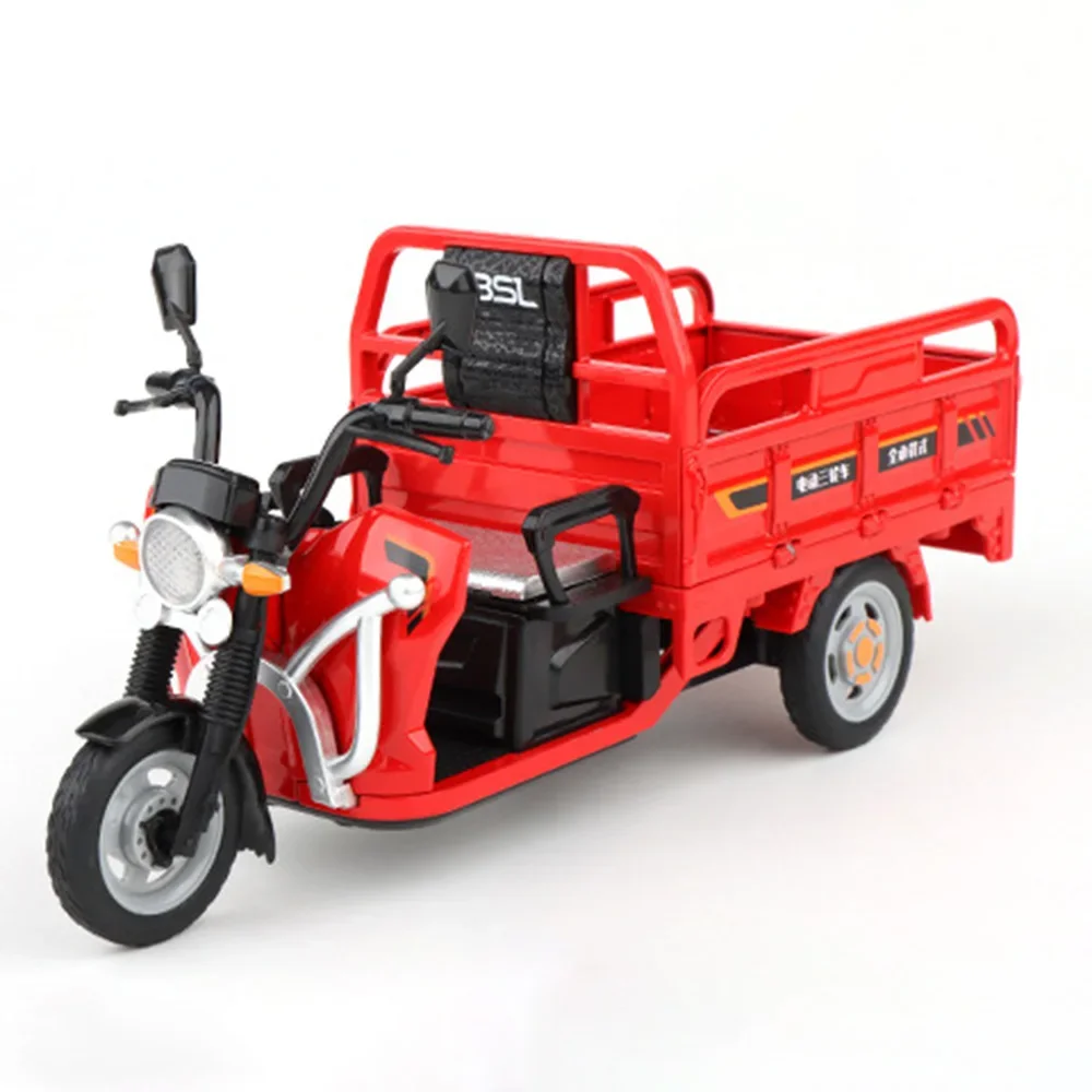 1/12 Scale Electric Tricycle Diecast Model 8 1/12 Scale Electric Tricycle Diecast Model - Image 8