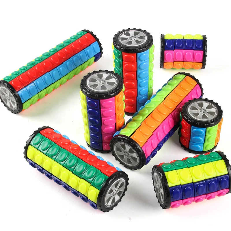 Colorful 3D Rotating Cube Puzzle in Multiple Layers 3 Colorful 3D Rotating Cube Puzzle in Multiple Layers - Image 3