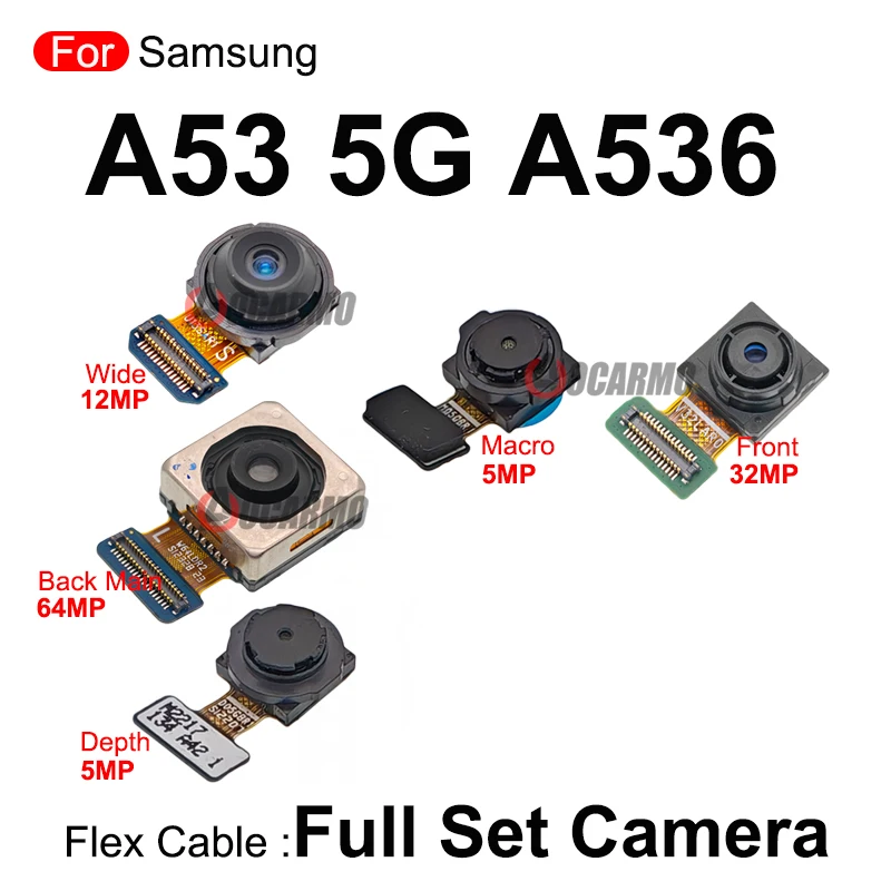 Galaxy A53 5G Camera Module Set with 64MP Rear 7 Galaxy A53 5G Camera Module Set with 64MP Rear - Image 7
